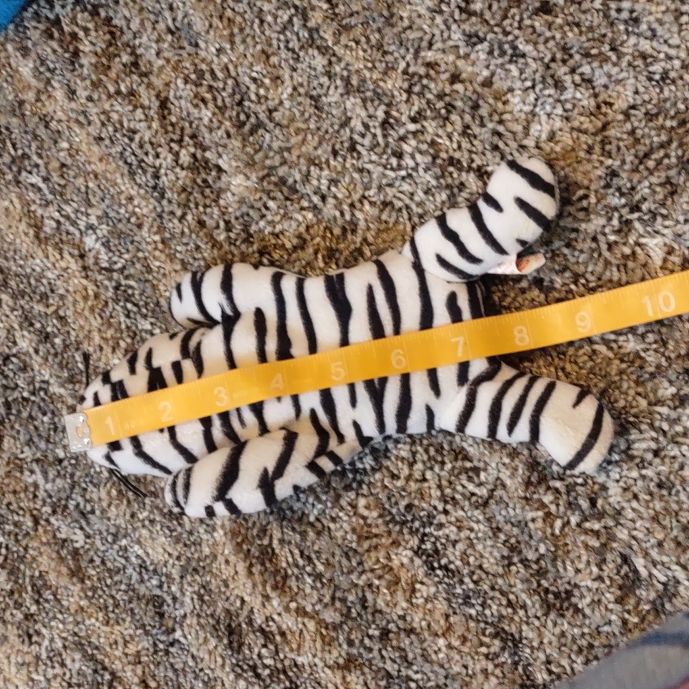 ✓Vintage TY Blizzard the White Tiger Beanie Babies Retired - Picture 9 of 11